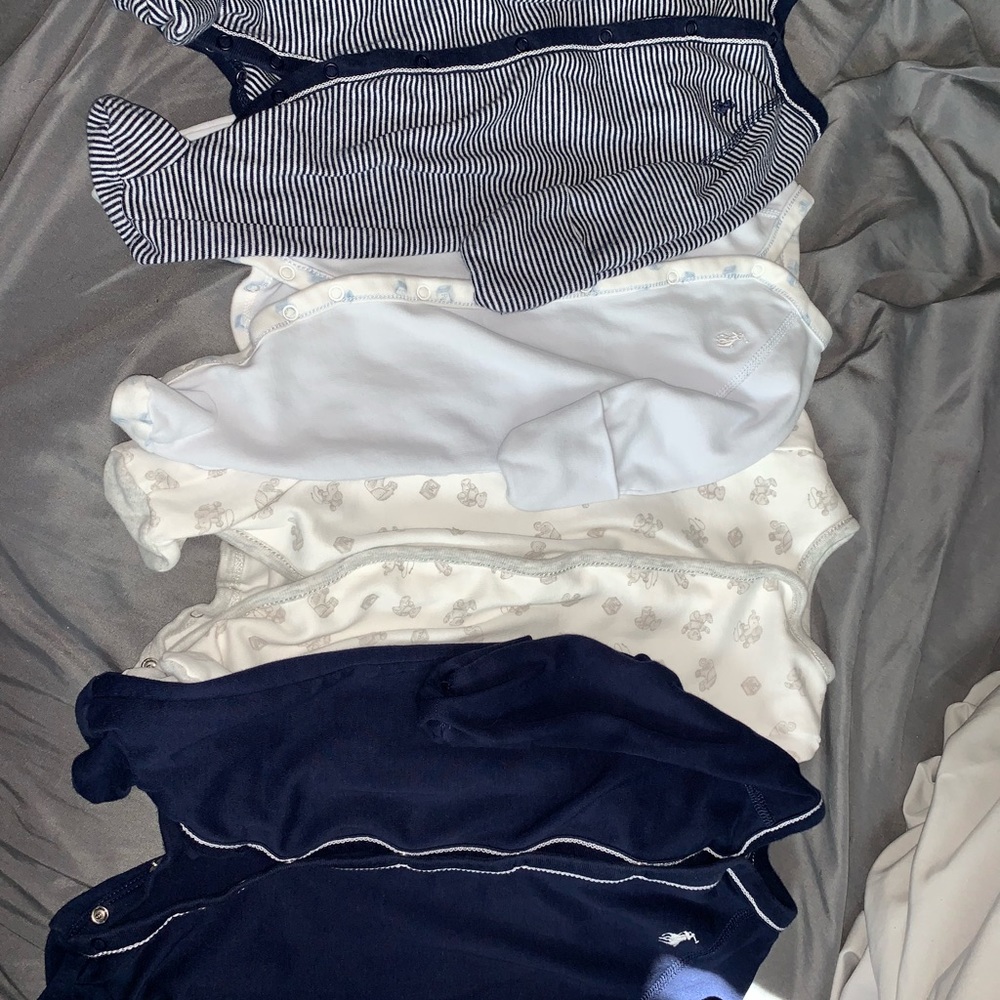 Newborn Polo onesies